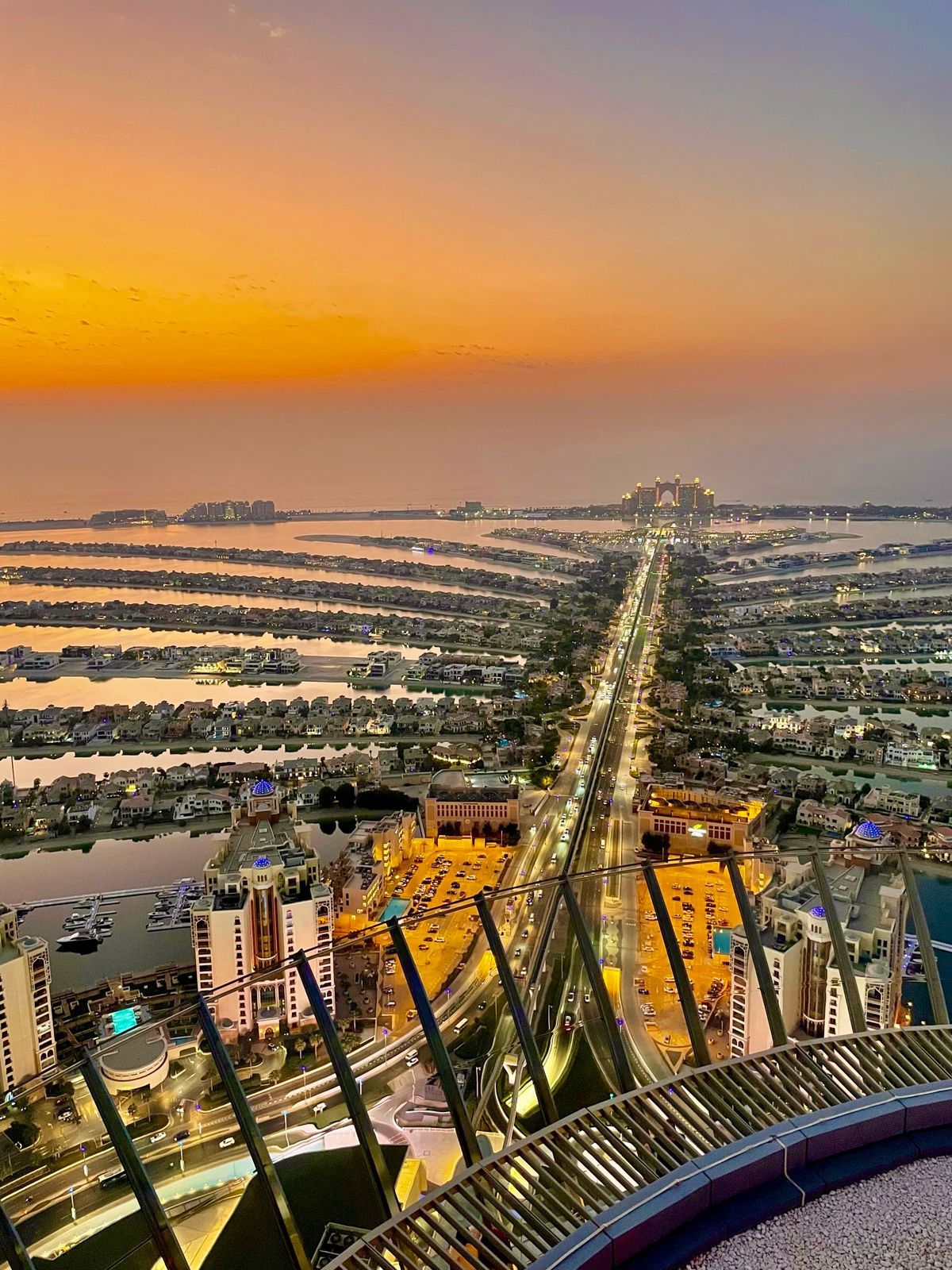 dubai evening